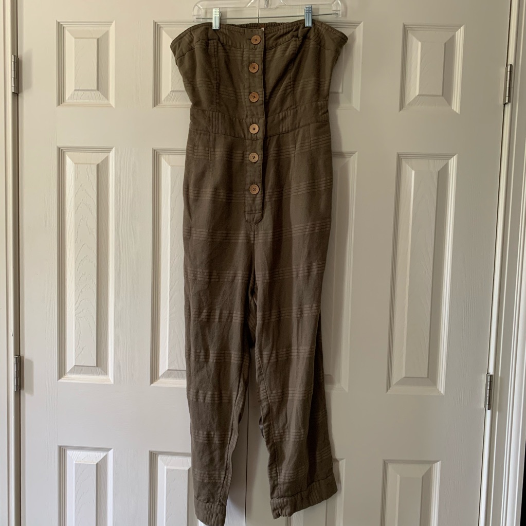 Free People Sexy, Casual Strapless Jumpsuit